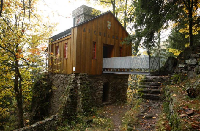 Lesní Hrádek Aichelburg, Czech Republic (Czechia)
